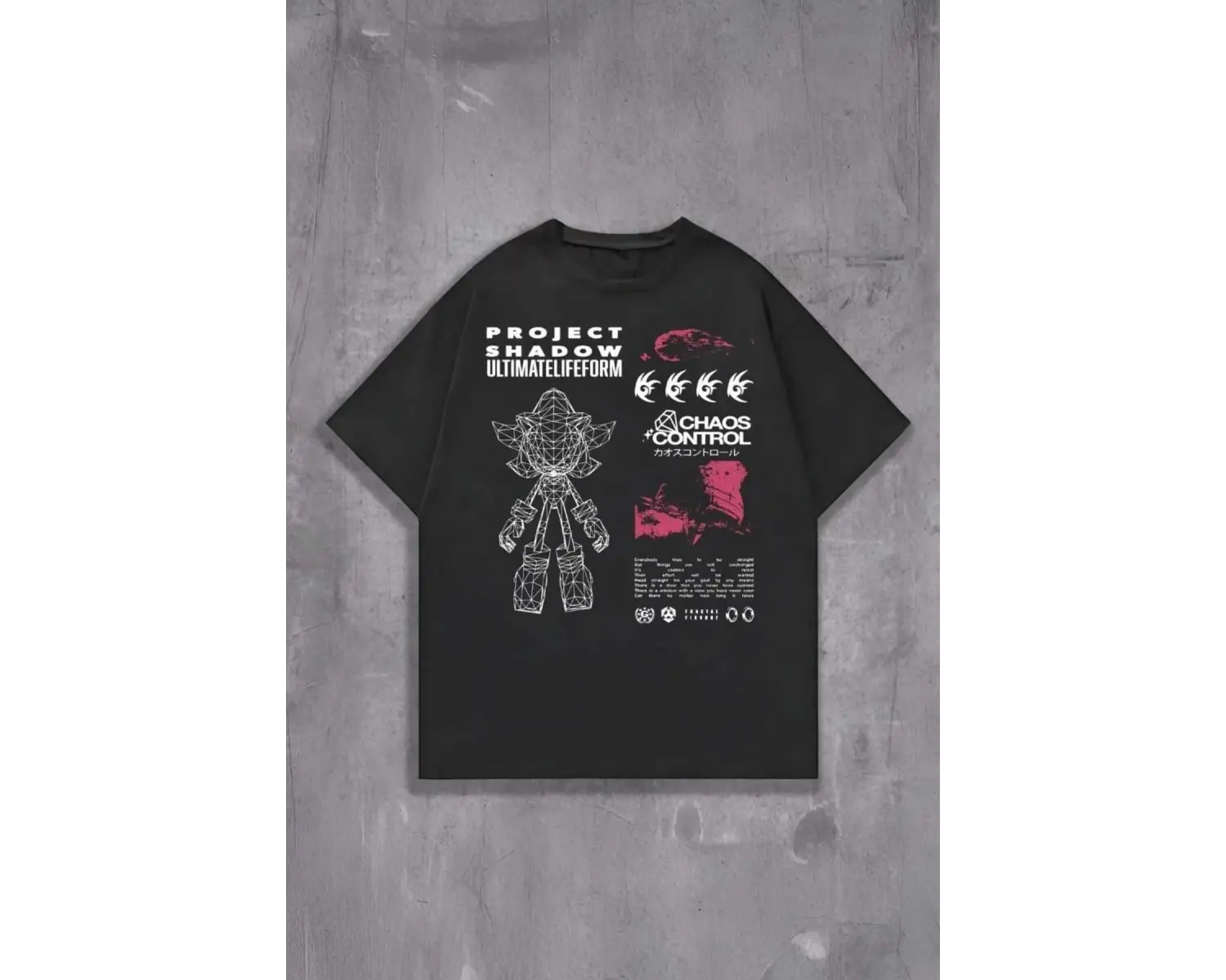 Siyah Sonic Ultimate Life Form Unisex