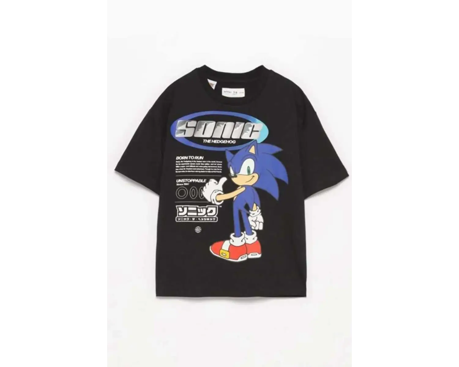 Siyah Super Sonic Unstoppable Unisex