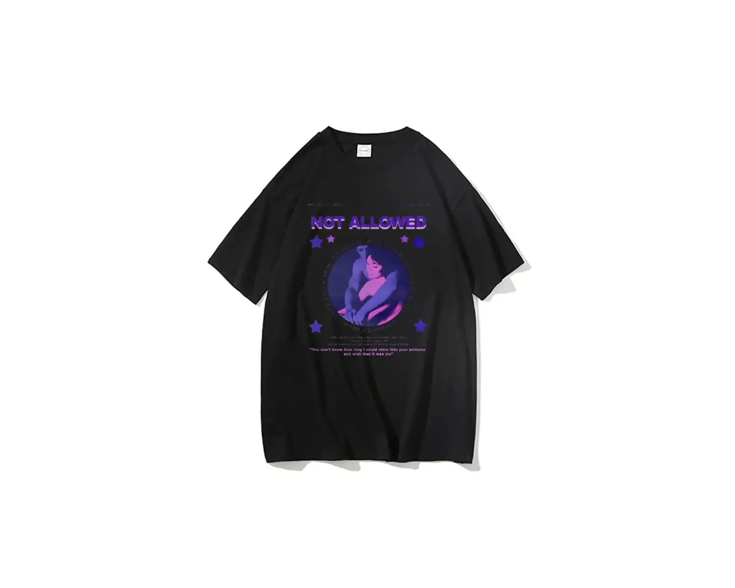 Siyah TV Tshirt Unisex Fransız Çıkış Albümü Hediye Indie Müzik Fan Tee Severler Rock Ba