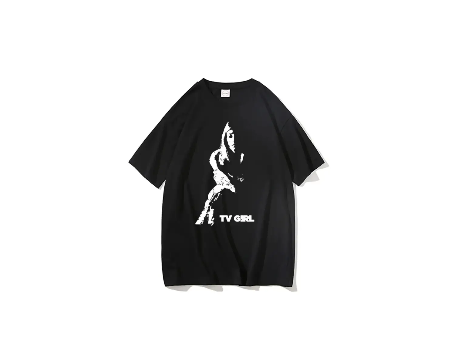 Siyah TV Tshirt Unisex Fransız Çıkış Albümü Hediye Indie Müzik Fan Tee Severler Rock Ba