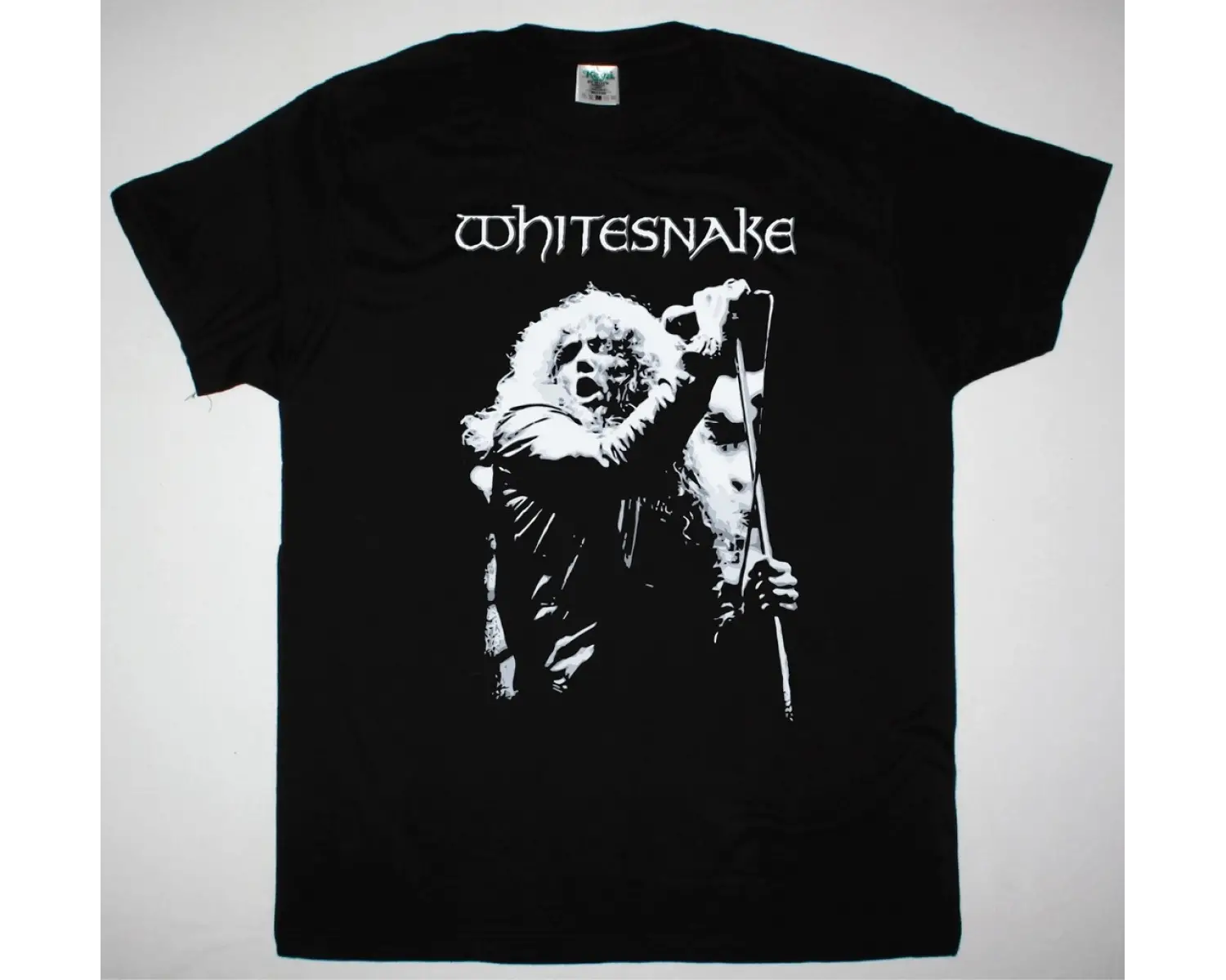SKID ROW BIG GUNS NEW BLACK T-SHIRT ÖN BASKILI