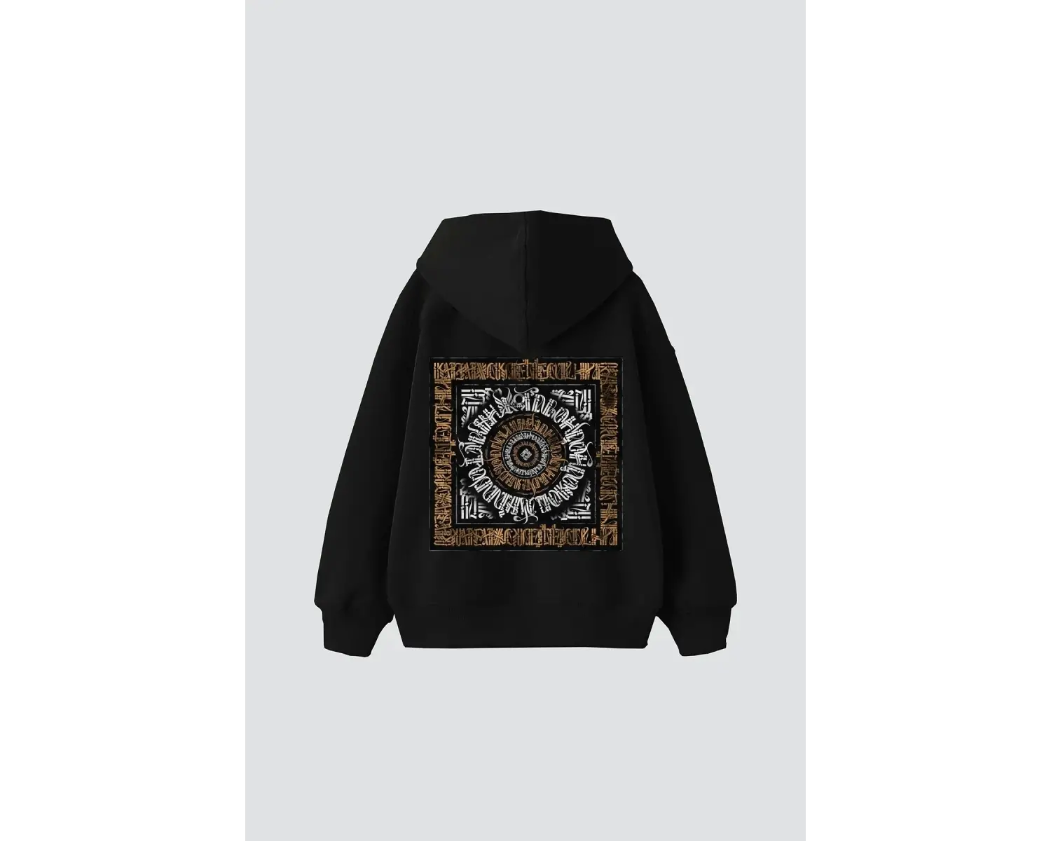 Skull Man Smoke Baskılı Oversize Unisex Premium Beyaz