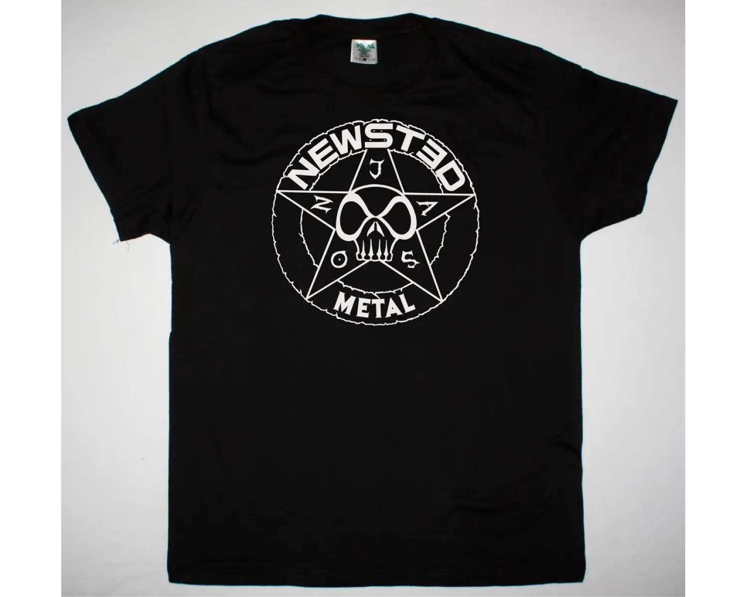 SLAYER SKULL NEW BLACK T-SHIRT ÖN BASKILI