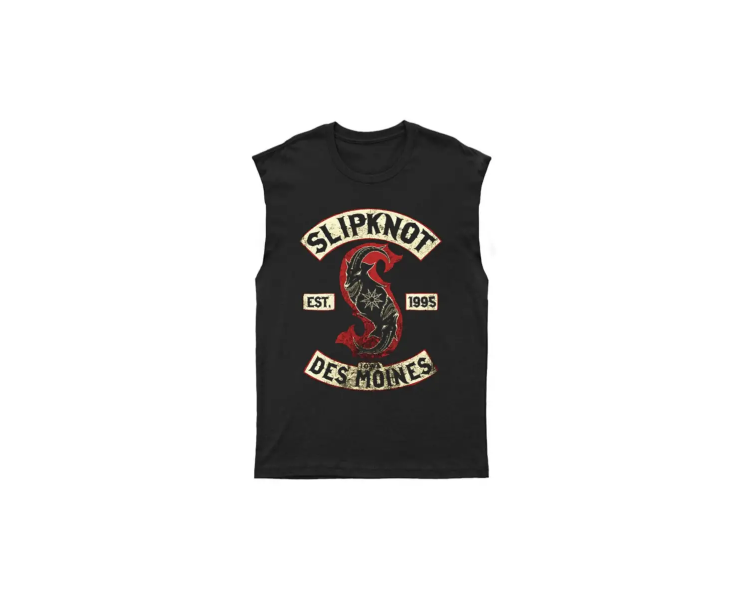 Slipknot Kesik Kol Tişört Kolsuz T-shirt Bkt6161