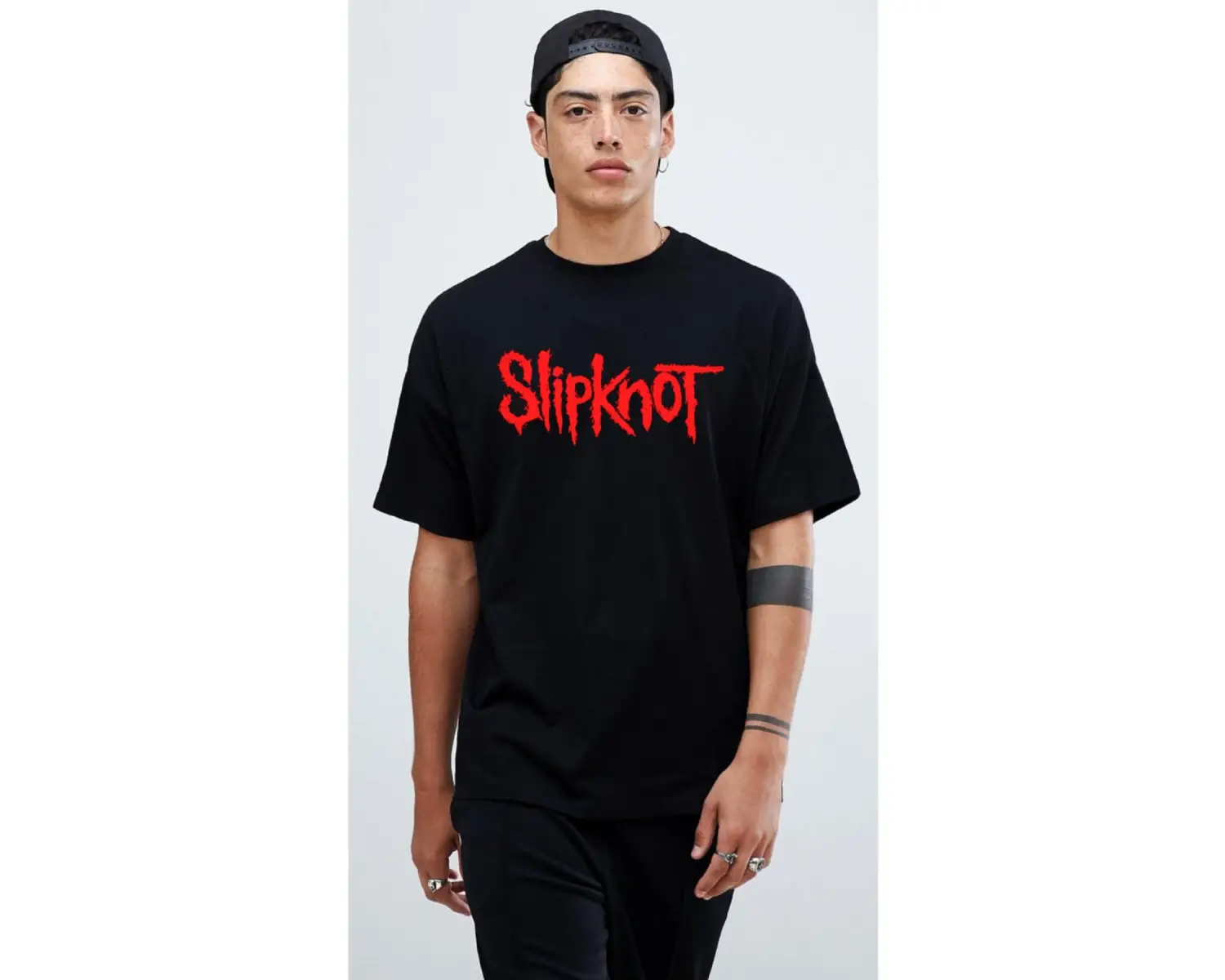 Slipknot Stars Oversize Unisex Tişört
