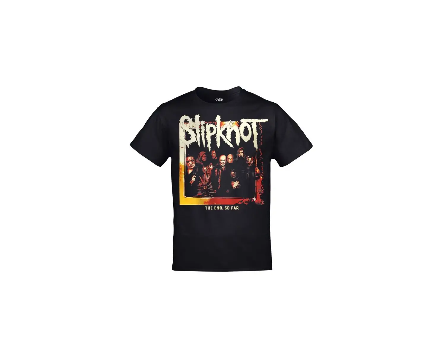 Slipknot The End So Far Ön Arka Baskılı Unisex Siyah