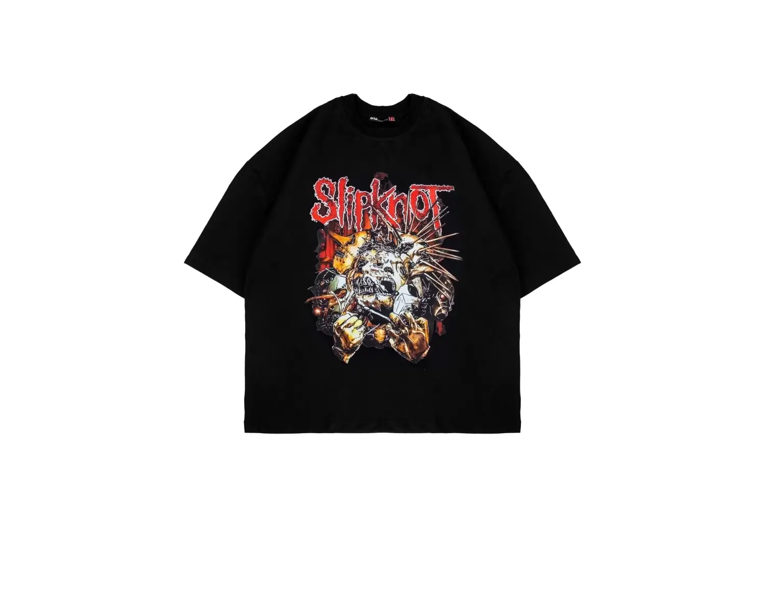 Slipknot Zombie Baskılı Siyah Oversize Unisex