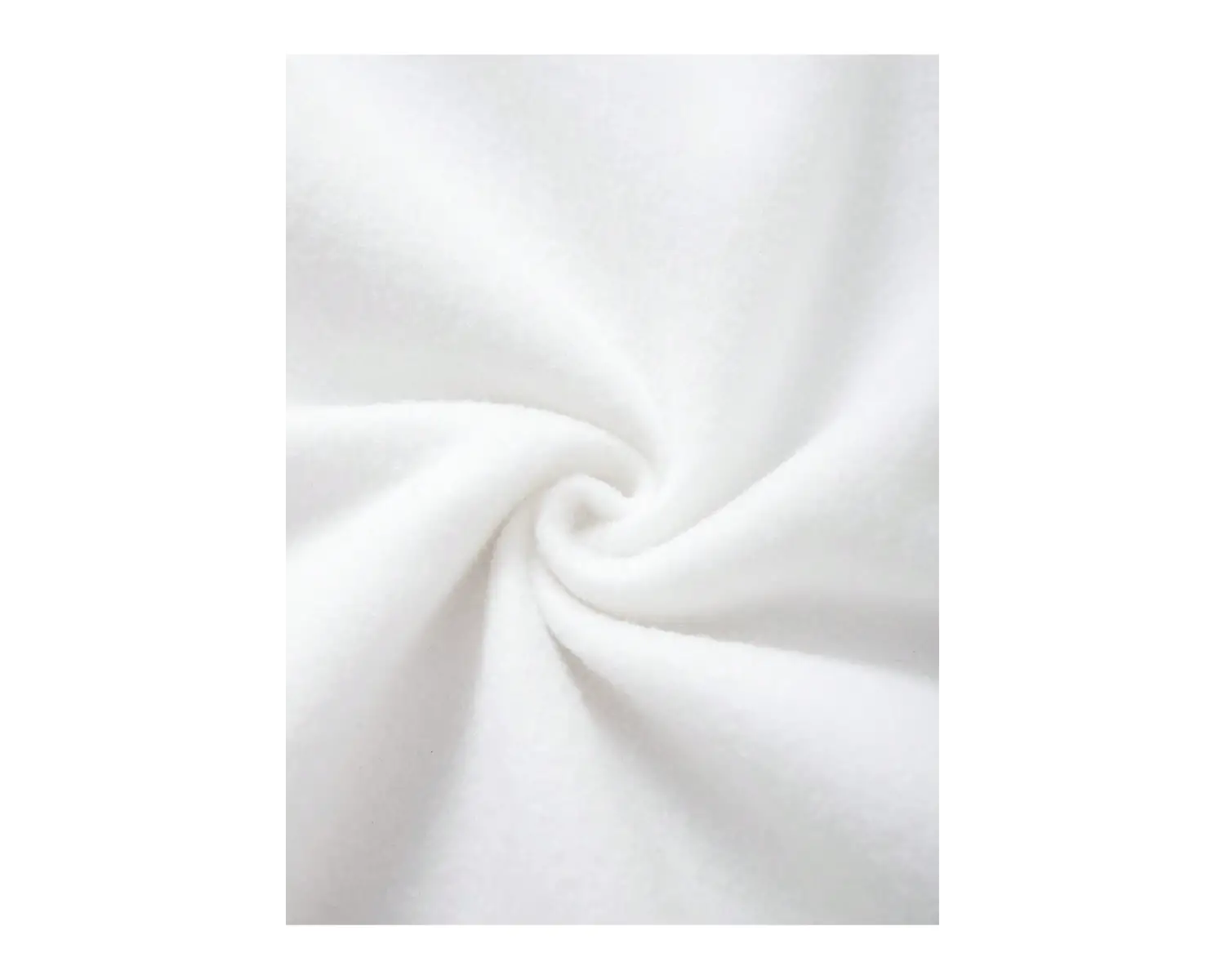 Slogan Grafikli Kanguru Cepli Büzgülü Kapüşonlu Üst Beyaz