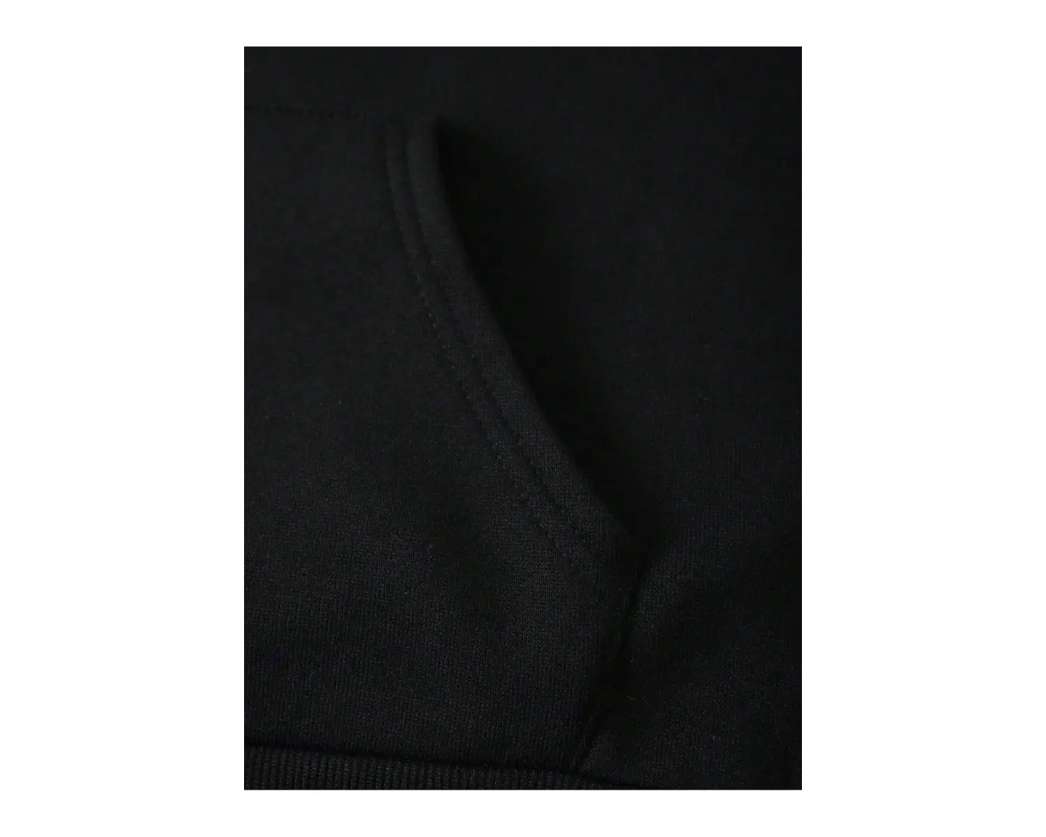 Slogan Grafikli Kanguru Cepli Büzgülü Kapüşonlu Üst Beyaz