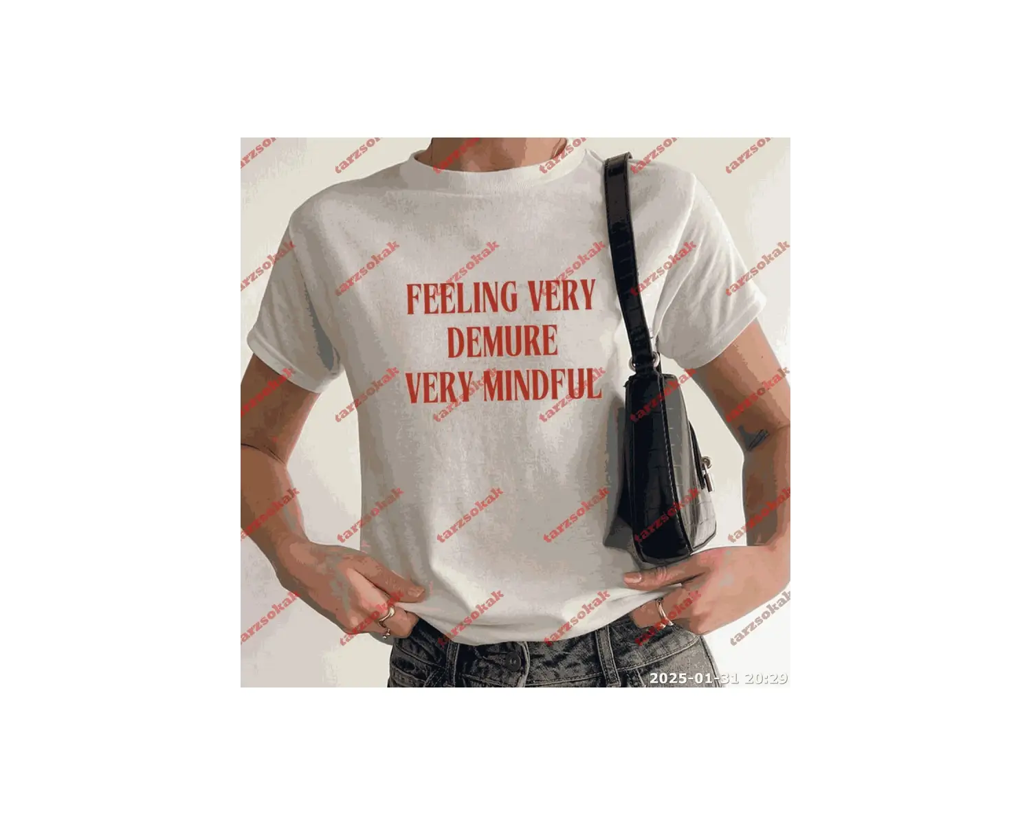 Slogan Unisex Yazılı Oversize Tshirt TWGWBR19