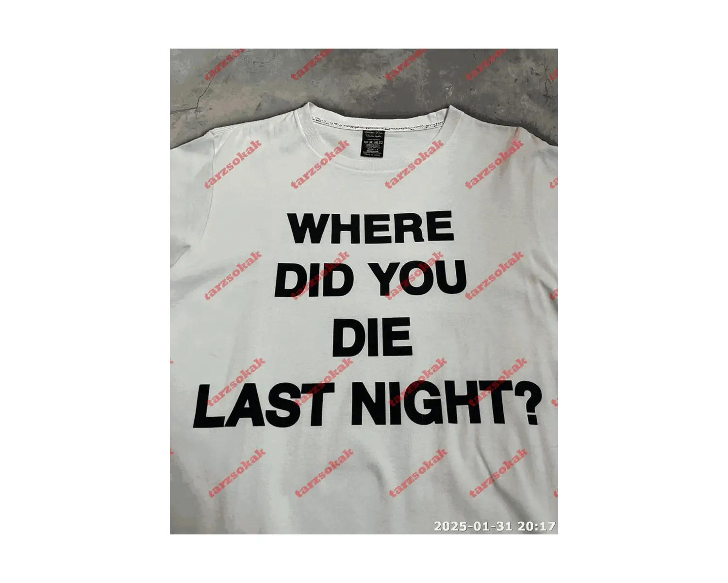 Slogan Unisex Yazılı Oversize Tshirt TWGWBR33