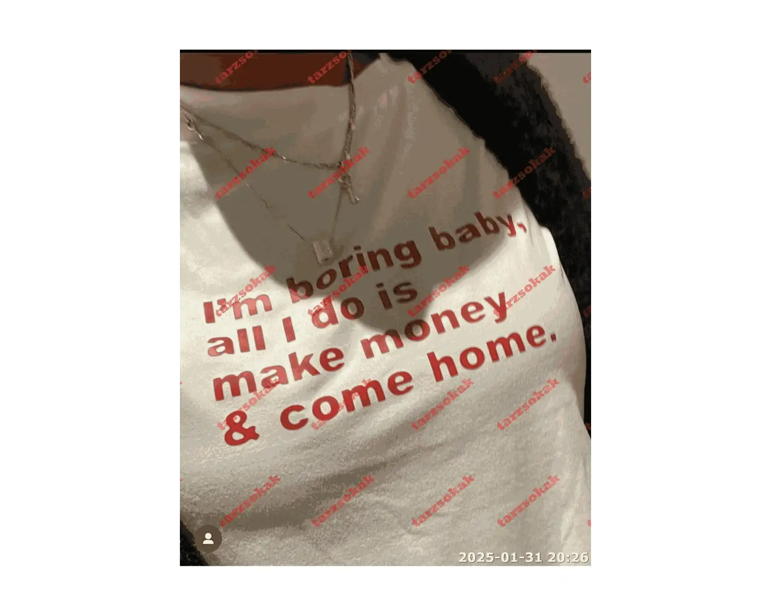 Slogan Unisex Yazılı Oversize Tshirt TWGWBR62