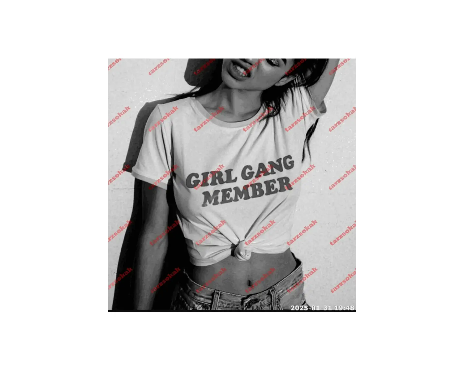 Slogan Unisex Yazılı Oversize Tshirt TWGWBR71