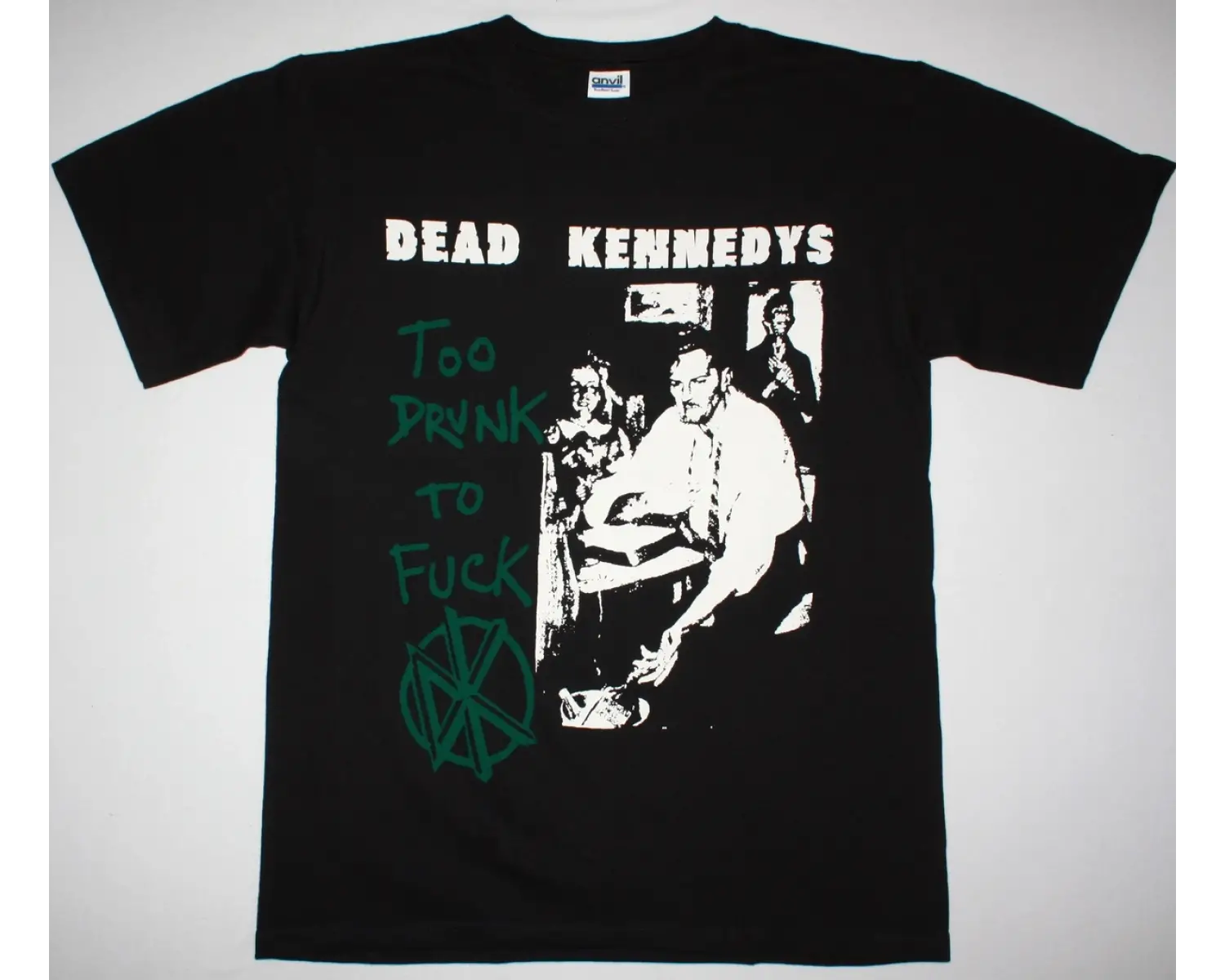 SOCIAL DISTORTION SKELLY LOGO NEW BLACK T SHIRT