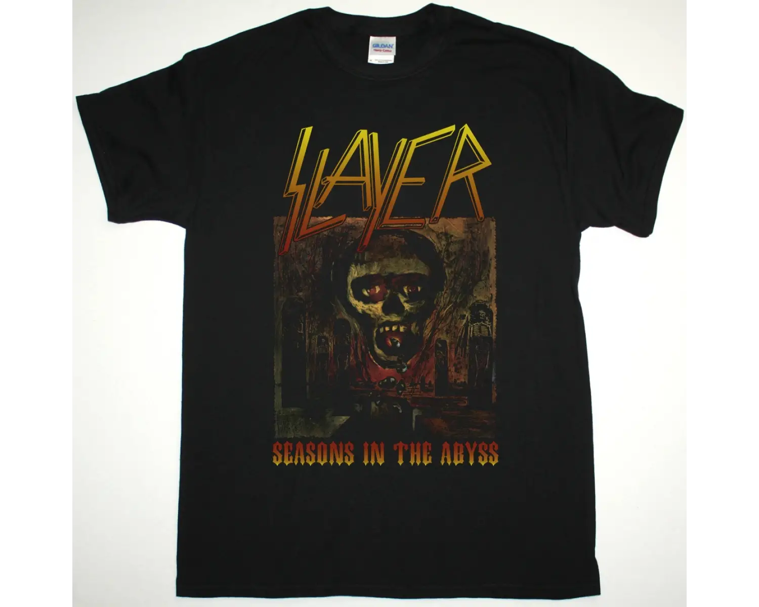 S.O.D. SCHIZM TOUR 1985 NEW BLACK T-SHIRT ÖN BASKILI