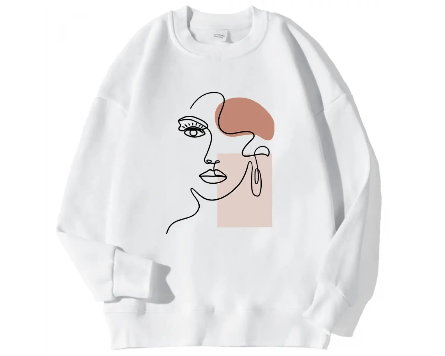 Sokak kadın Hoodie güzel kadınlar baskı basit vuruş kazak Sweatshirt yumuşak polar kazak sonb