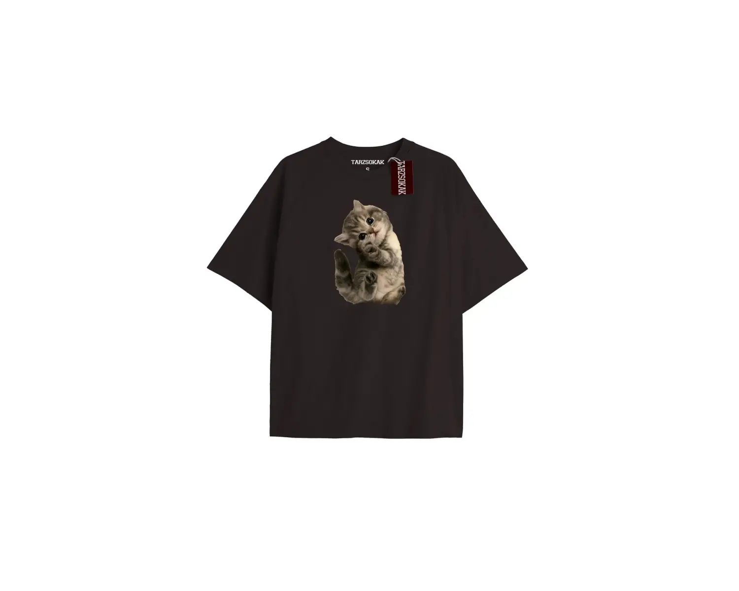 Sokak Trend Tasarım El Gato Tatlı Ve Piskopat Kediler Siyahelgato15