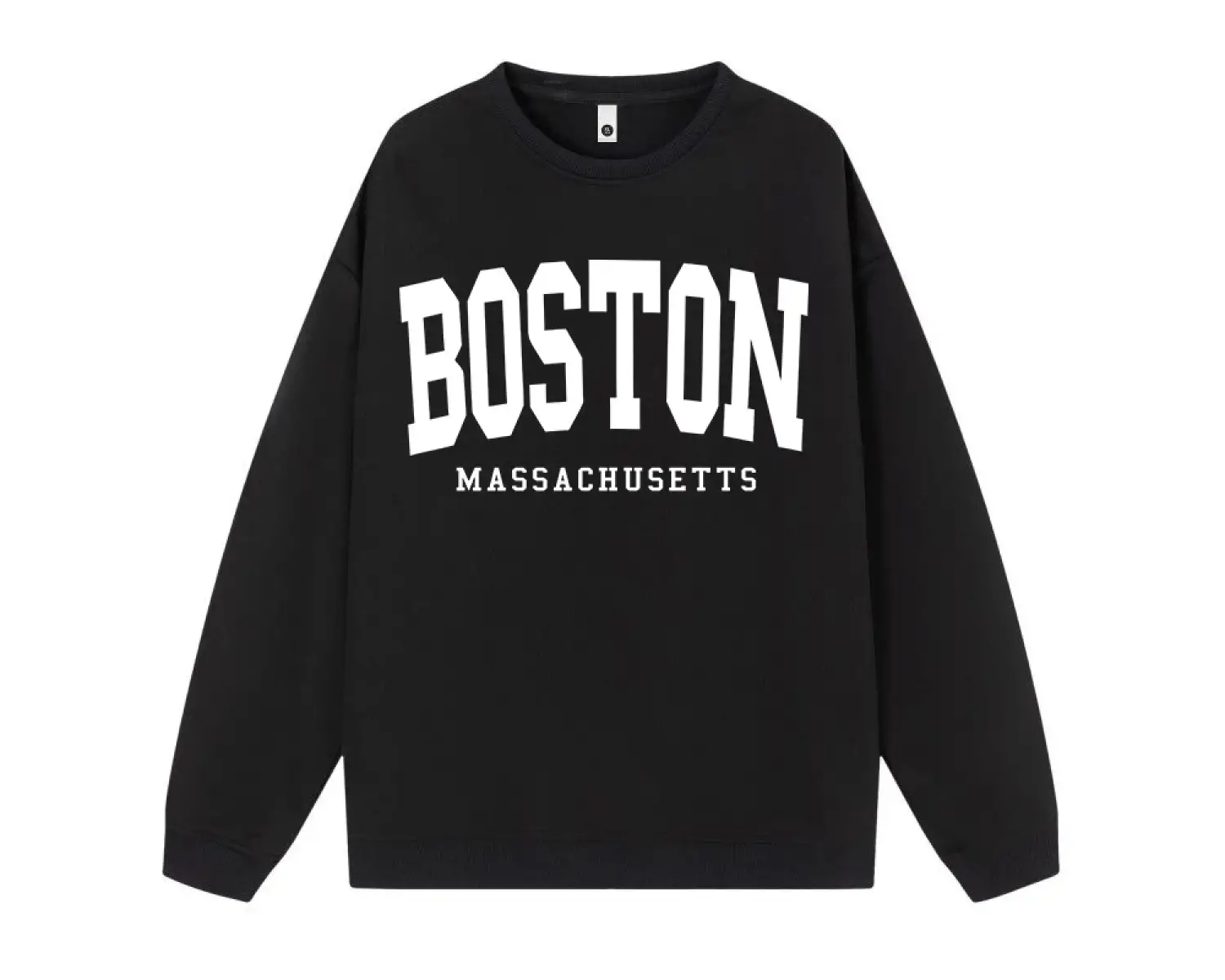 Sonbahar basit artı boyutu kadın tişörtü Boston özledim achusimple basit mektup baskı baskıla