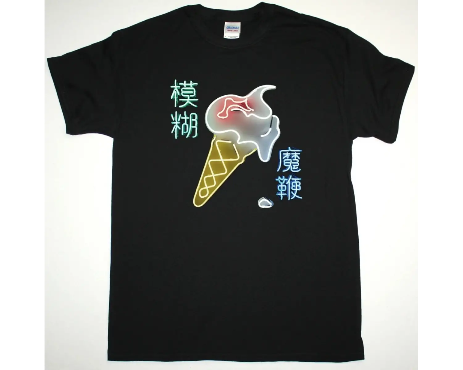 SONIC YOUTH DISAPPEARER NEW BLACK T-SHIRT ÖN BASKILI