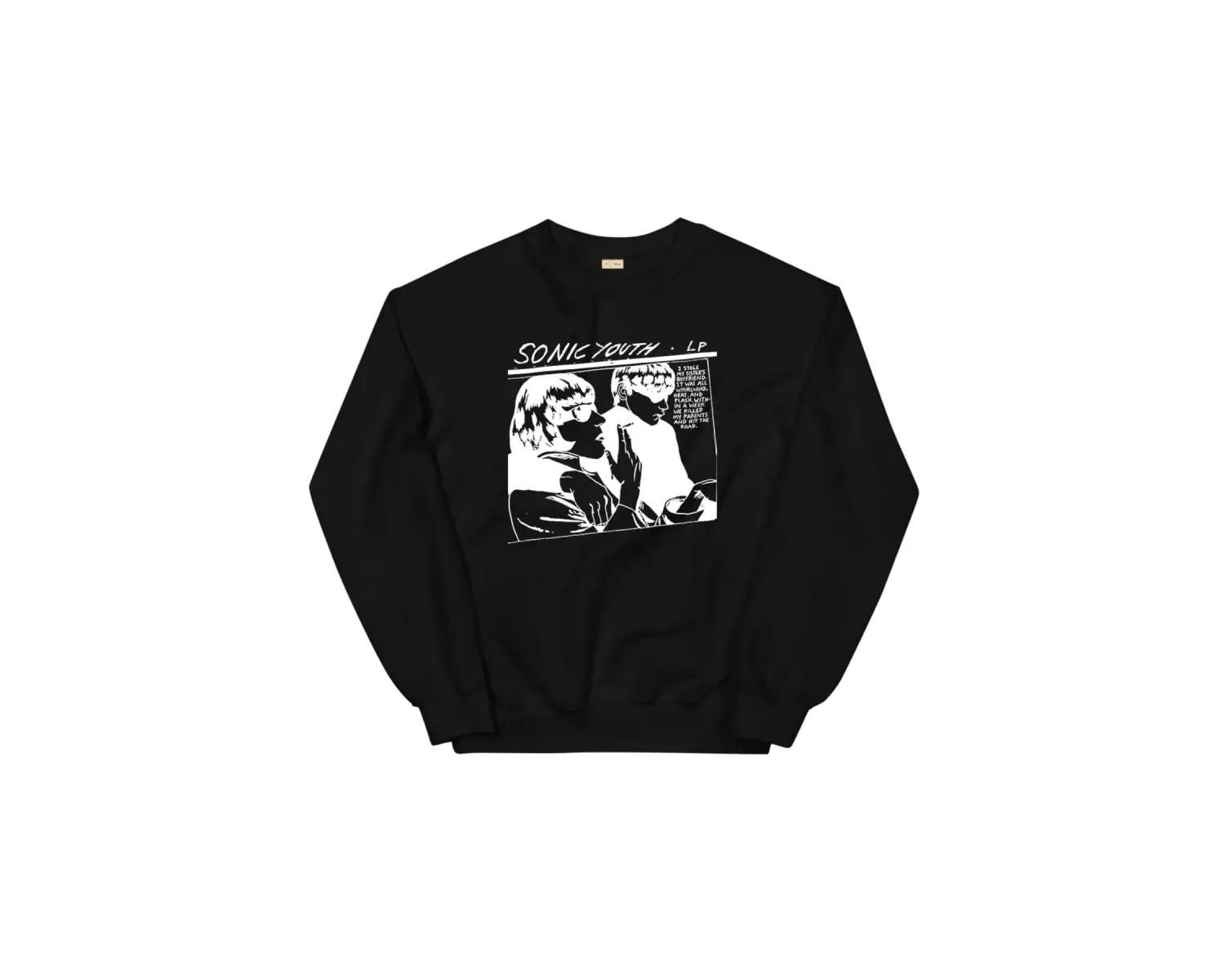 Sonic Youth Sweatshirt Beyaz