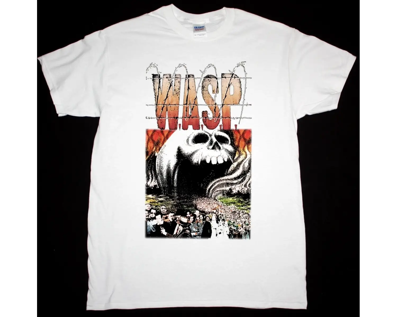 SONIC YOUTH TOUR 95 NEW WHITE T-SHIRT ÖN BASKILI