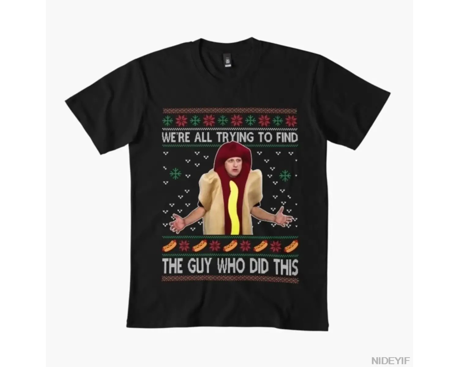 Sosisli sandviç satıcısı, Tim Robinson tişörtünü erkekler ve kadınlar için %100 pamuklu kısa