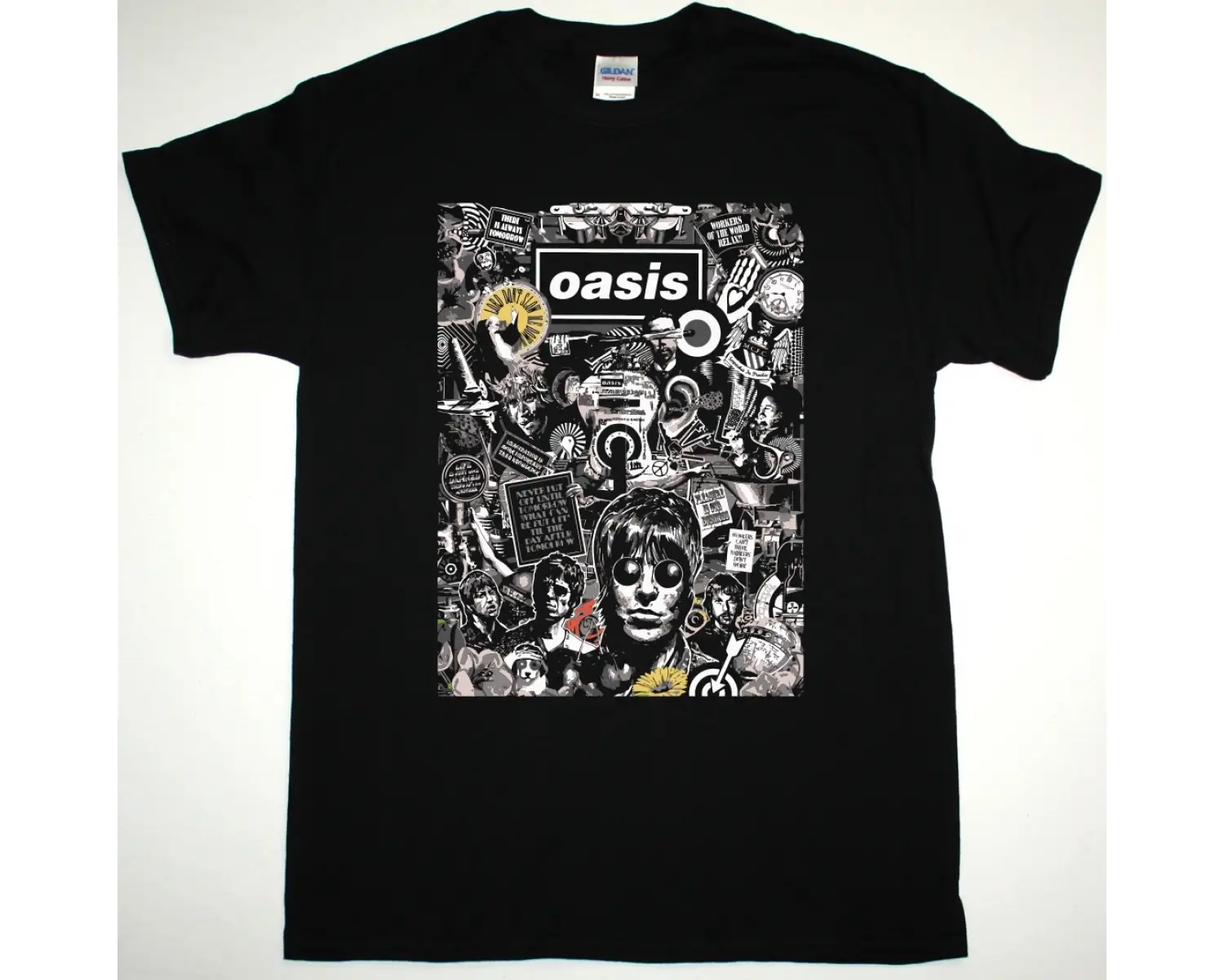 SOUNDGARDEN BICYCLE PUSHEAD NEW BLACK T SHIRT ÖN BASKILI