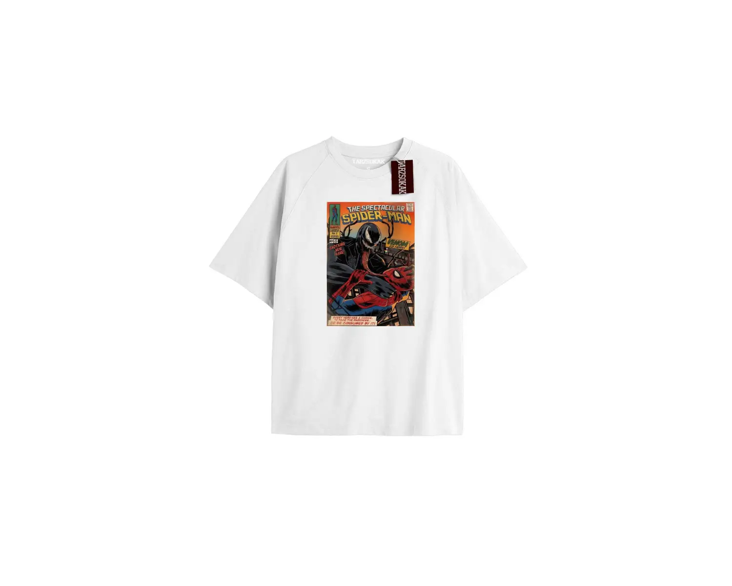 Spider-Man Gazete baskı Model No Way Home Tshirt