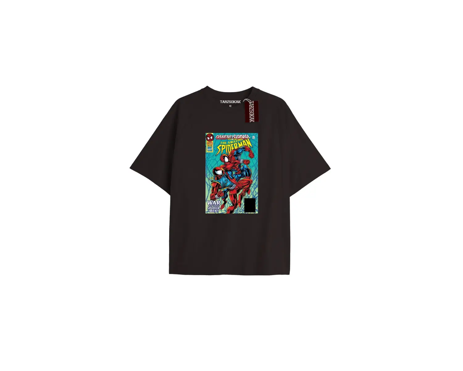 Spider-Man Gazete baskı Model No Way Home Tshirt