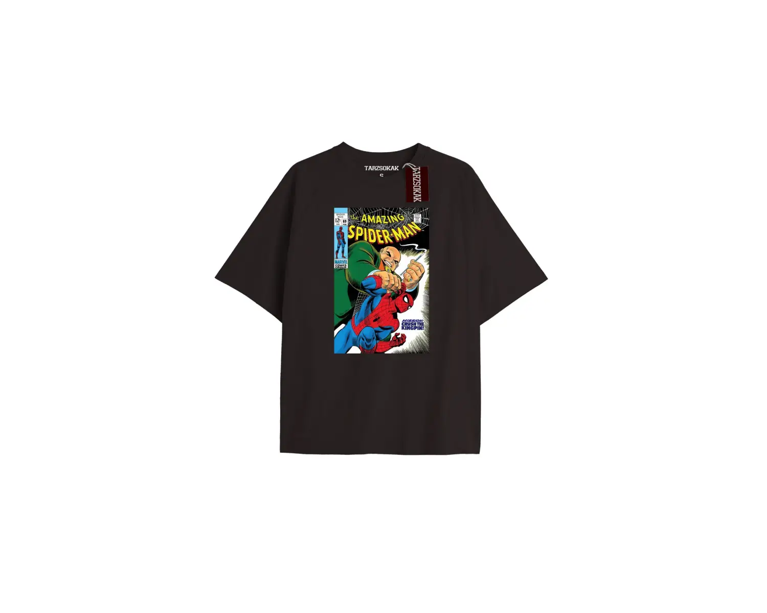 Spider-Man Gazete baskı Model No Way Home Tshirt