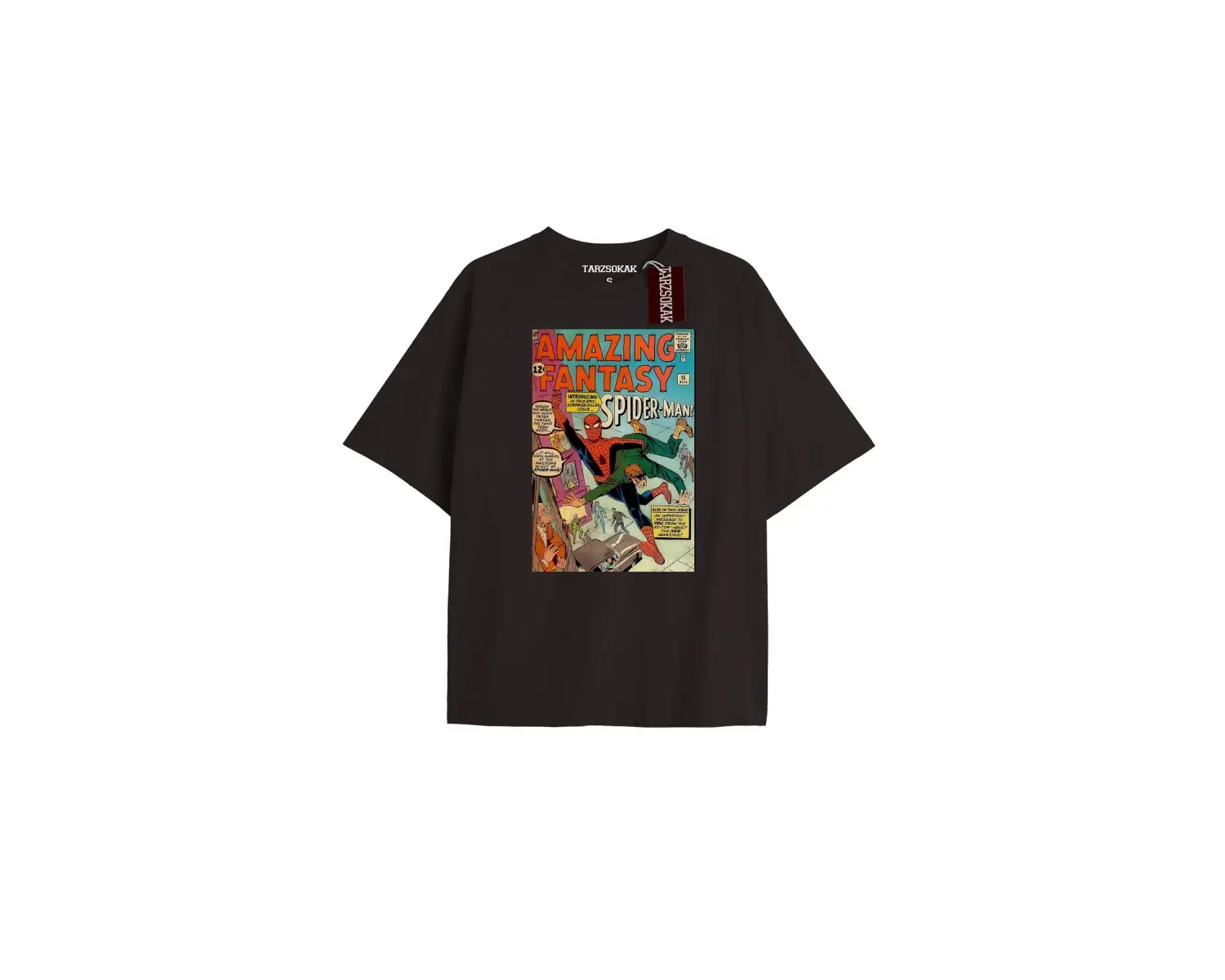 Spider-Man Gazete baskı Model No Way Home Tshirt
