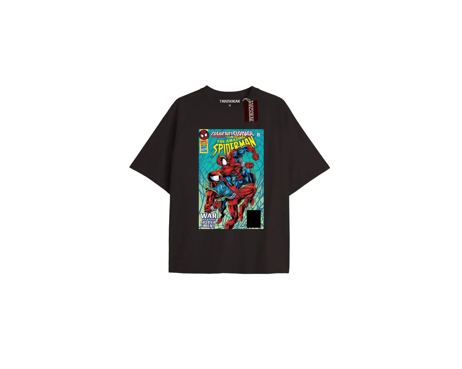 Spider-Man Gazete baskı Model No Way Home Tshirt