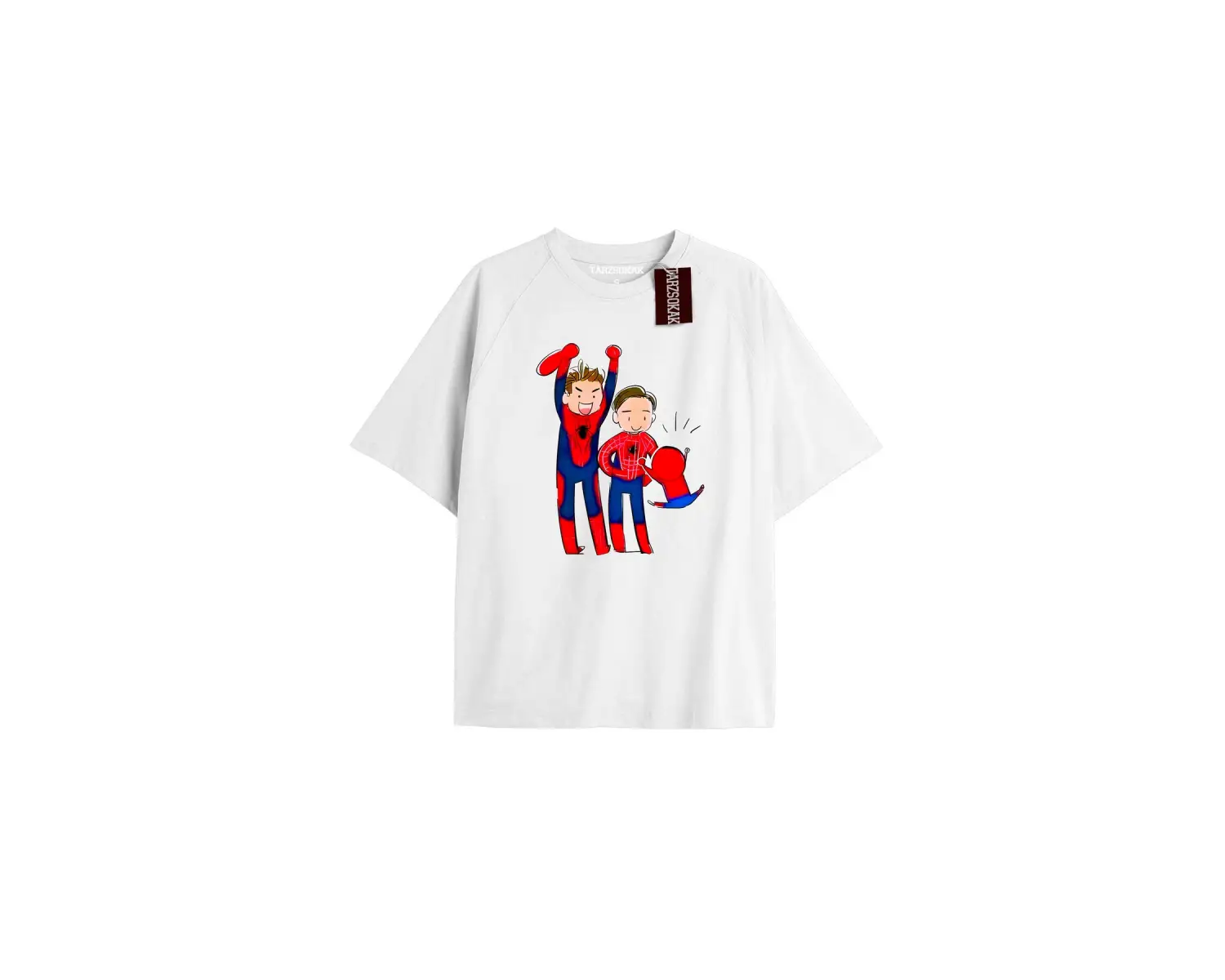Spider-Man Gazete baskı Model No Way Home Tshirt