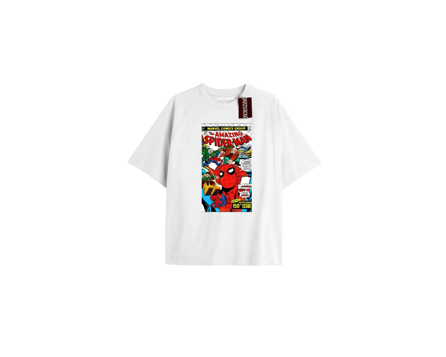 Spider-Man Gazete baskı Model No Way Home Tshirt