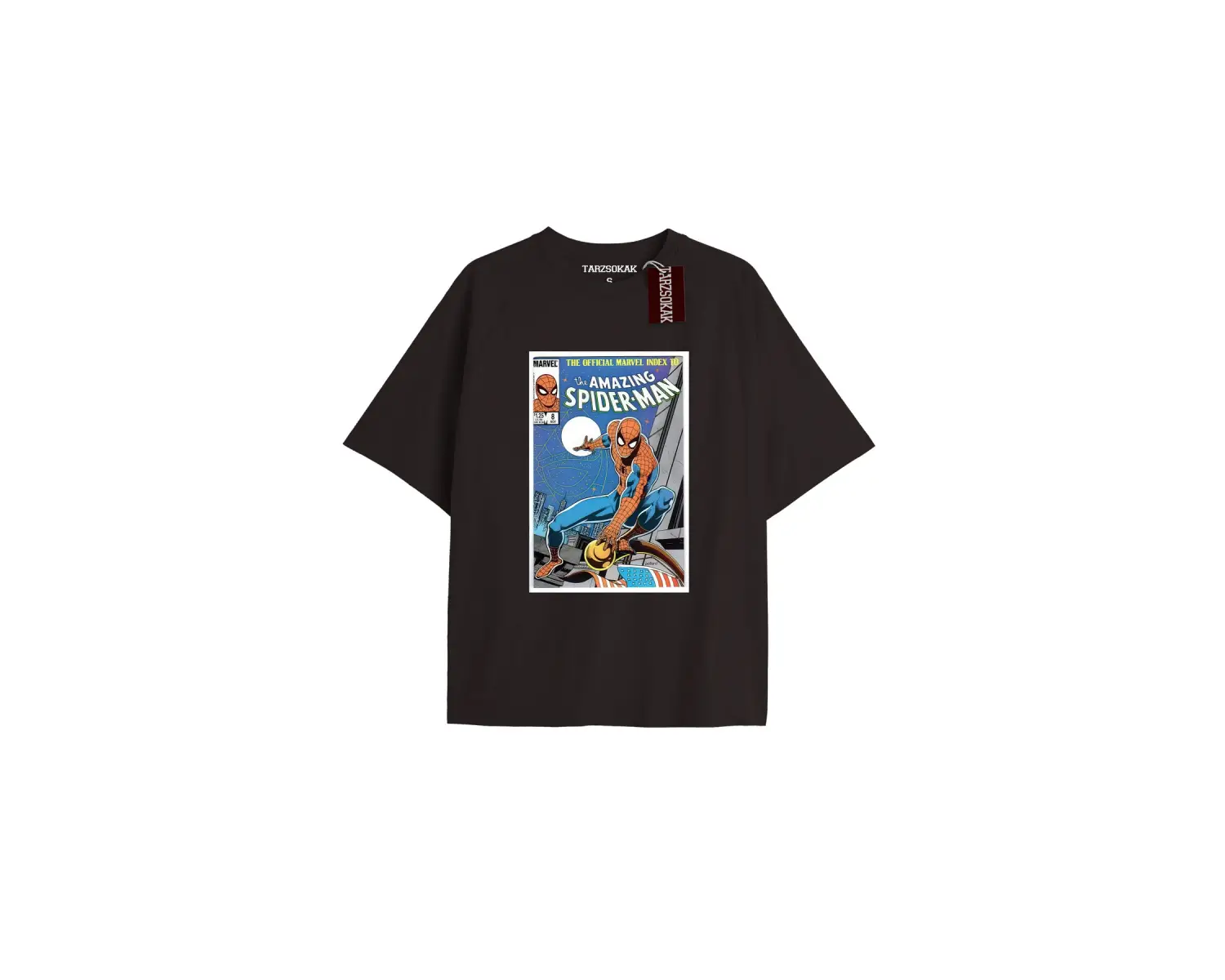 Spider-Man Gazete baskı Model No Way Home Tshirt