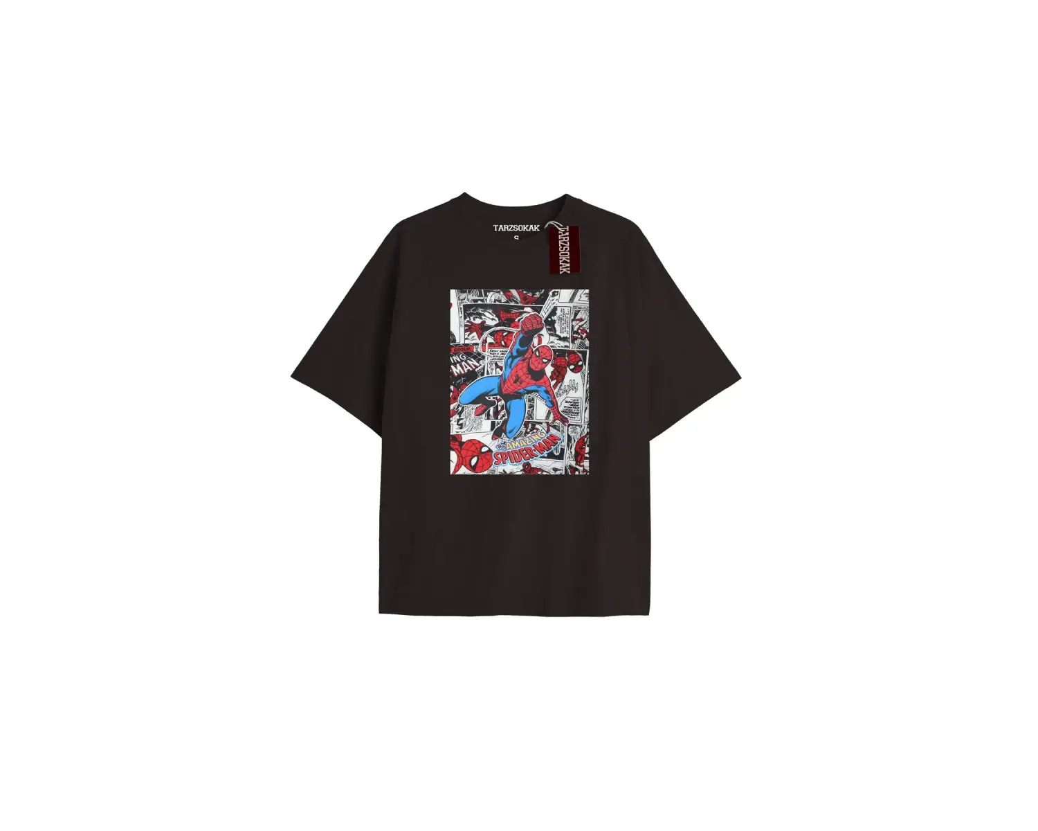 Spider-Man Gazete baskı Model No Way Home Tshirt