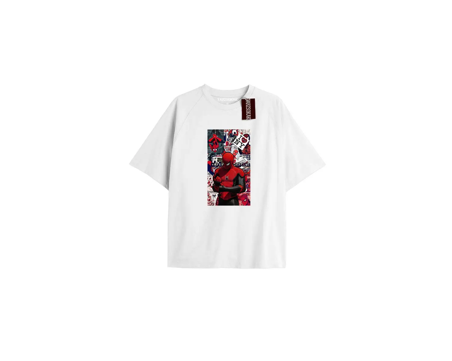 Spider-Man Gazete baskı Model No Way Home Tshirt