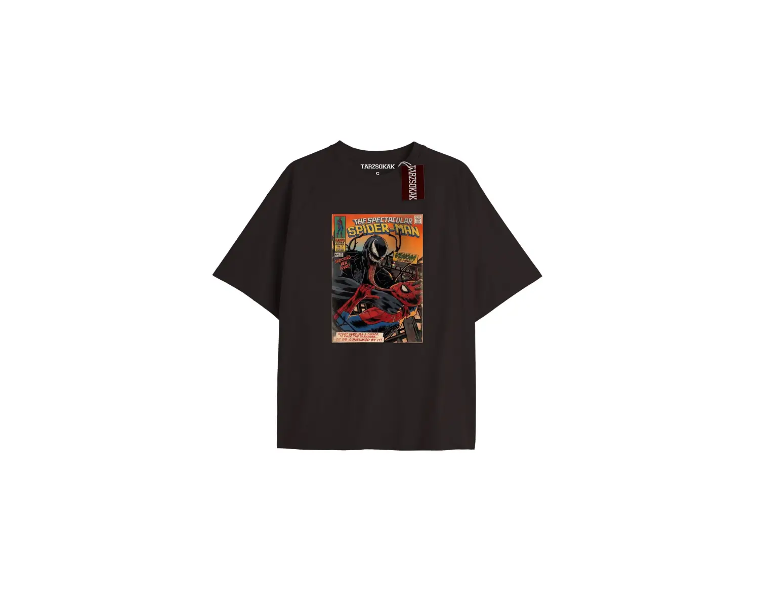 Spider-Man Gazete baskı Model No Way Home Tshirt