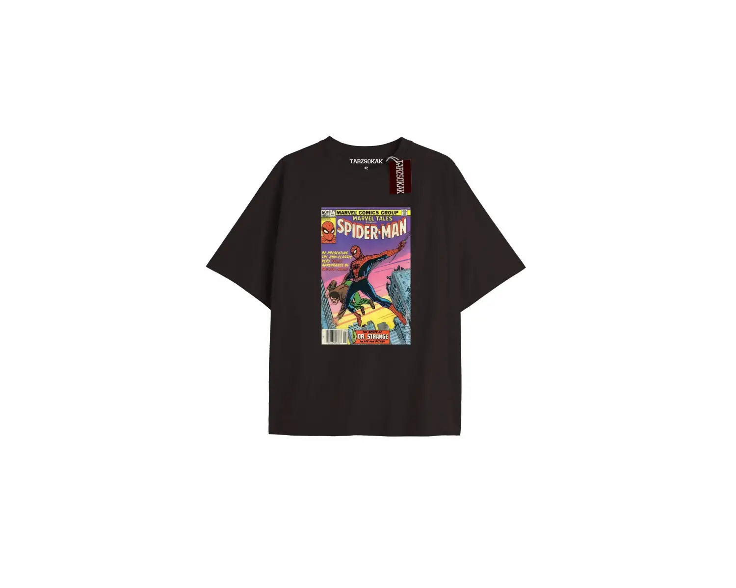 Spider-Man Gazete baskı Model No Way Home Tshirt