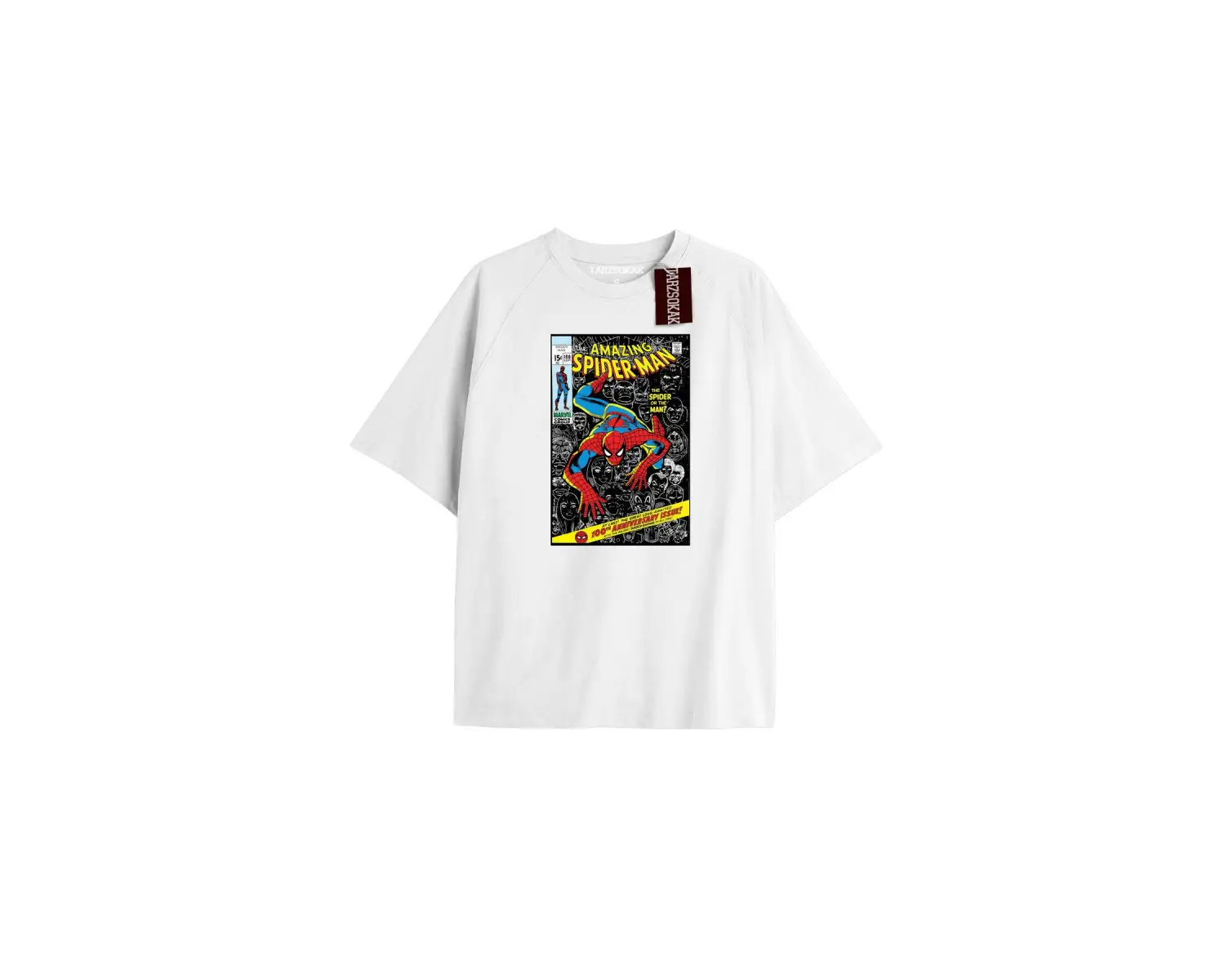 Spider-Man Gazete baskı Model No Way Home Tshirt