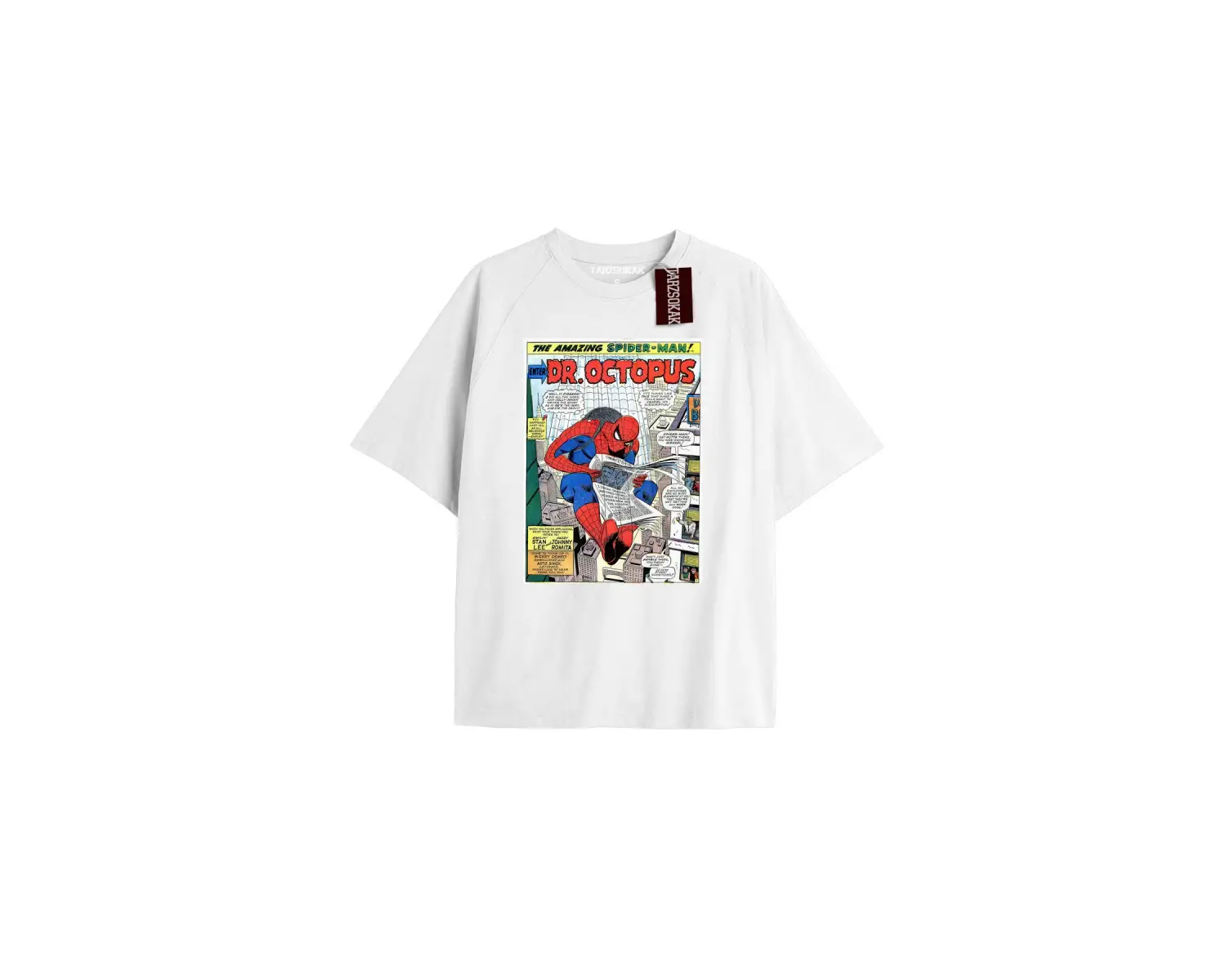 Spider-Man Gazete baskı Model No Way Home Tshirt