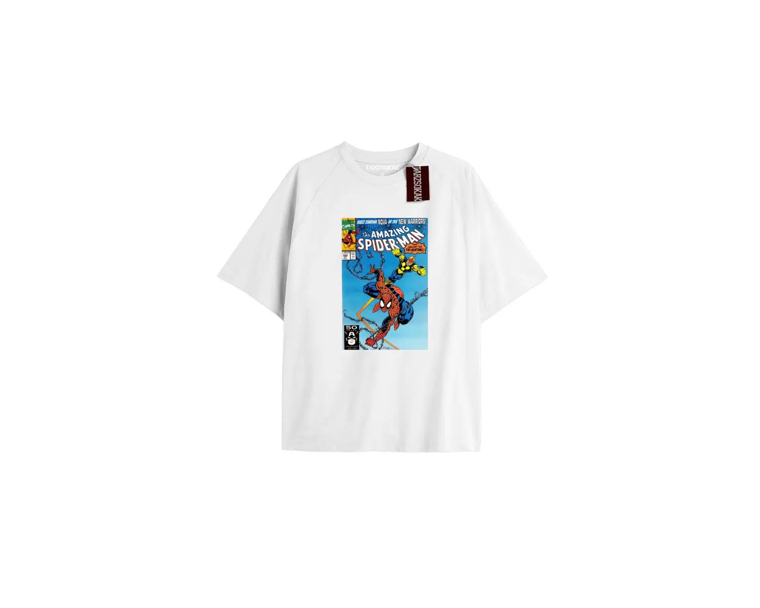 Spider-Man Gazete baskı Model No Way Home Tshirt