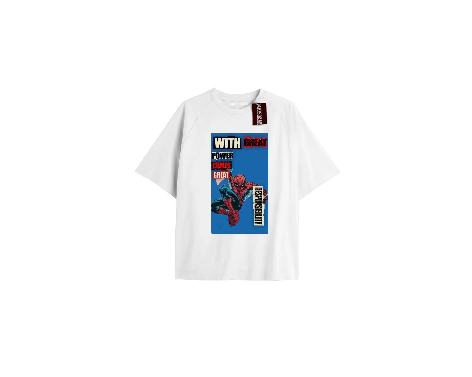Spider-Man Gazete baskı Model No Way Home Tshirt