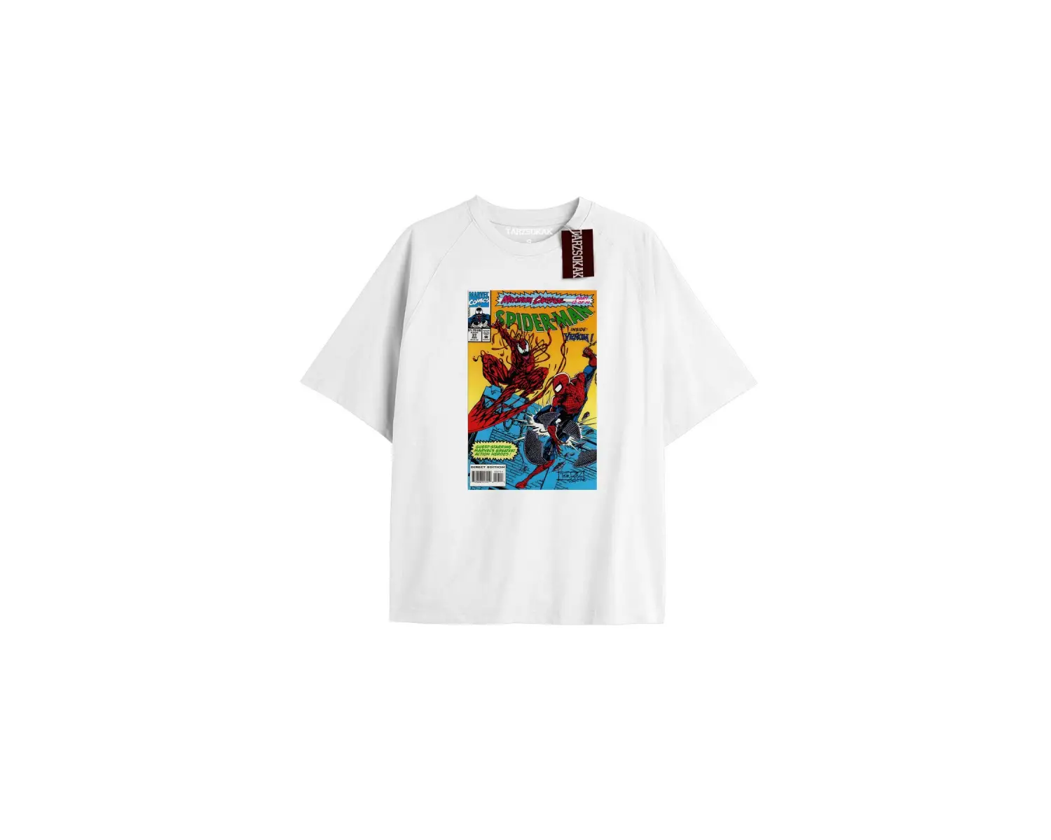 Spider-Man Gazete baskı Model No Way Home Tshirt