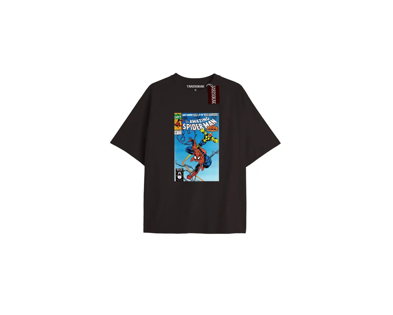 Spider-Man Gazete baskı Model No Way Home Tshirt