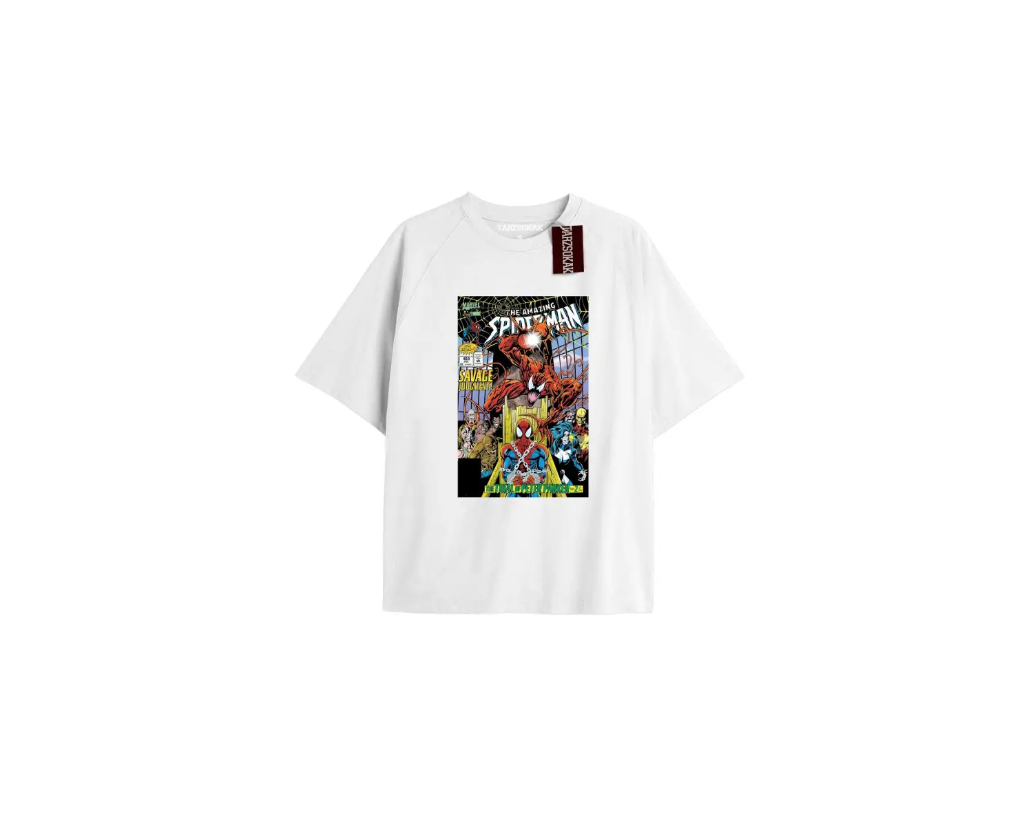 Spider-Man Gazete baskı Model No Way Home Tshirt