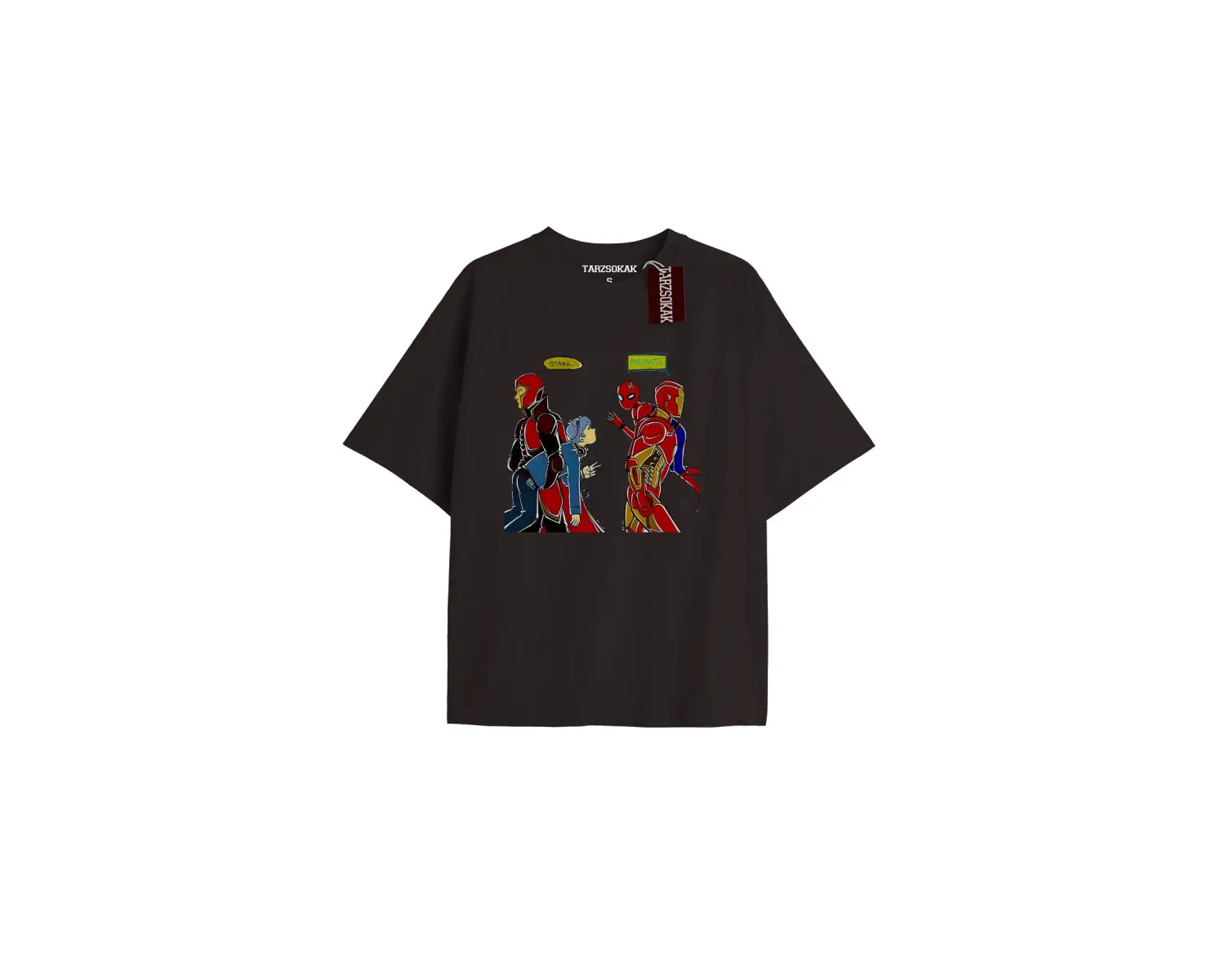Spider-Man Gazete baskı Model No Way Home Tshirt