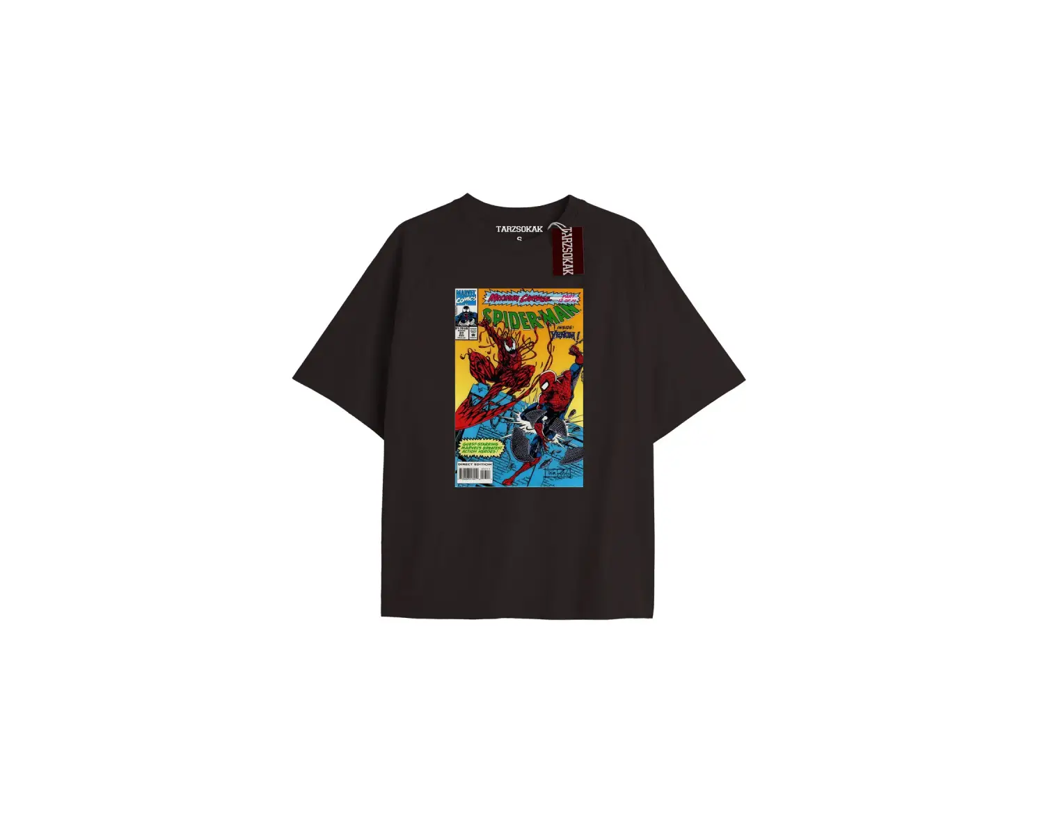 Spider-Man Gazete baskı Model No Way Home Tshirt