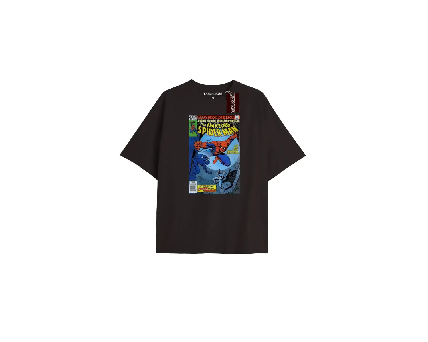 Spider-Man Gazete baskı Model No Way Home Tshirt