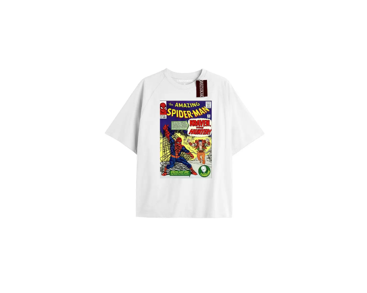 Spider-Man Gazete baskı Model No Way Home Tshirt